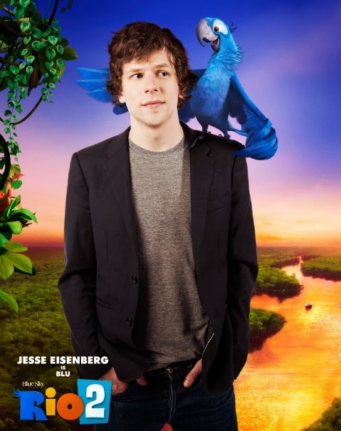 Jesse Eisenberg as Blu