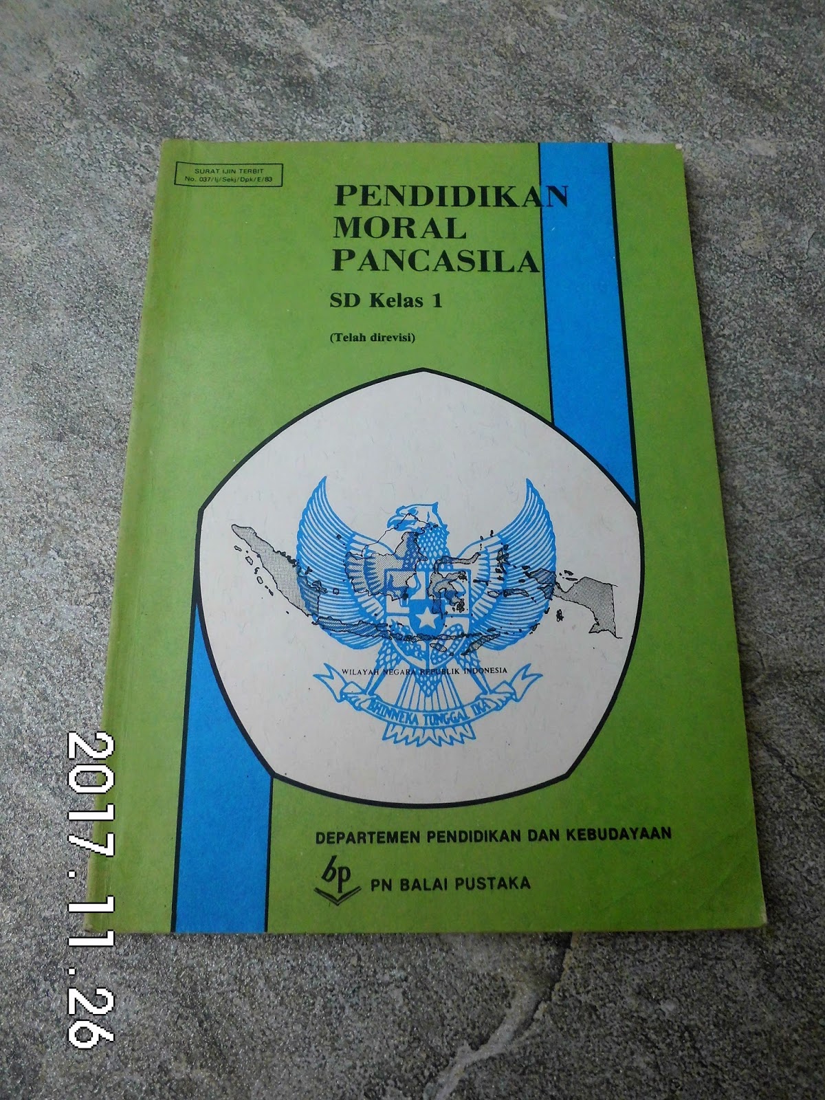 Pendidikan Moral Pancasila SD Kelas 1 SOLD