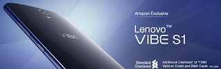 Lenovo Vibe S1 (4G, Dark Blue) at Rs.15999 - Amazon