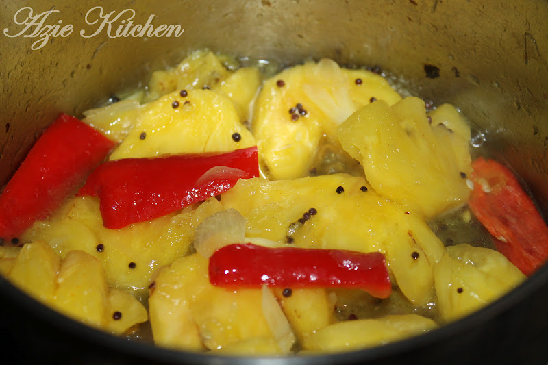 Pajeri Nenas Stail Kelantan - Azie Kitchen