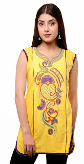 Folklore Viscose Kurtis