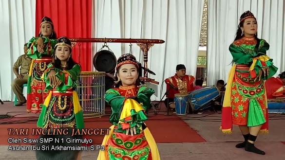 Tari Tradisional Provinsi Lampung Tari Jangget