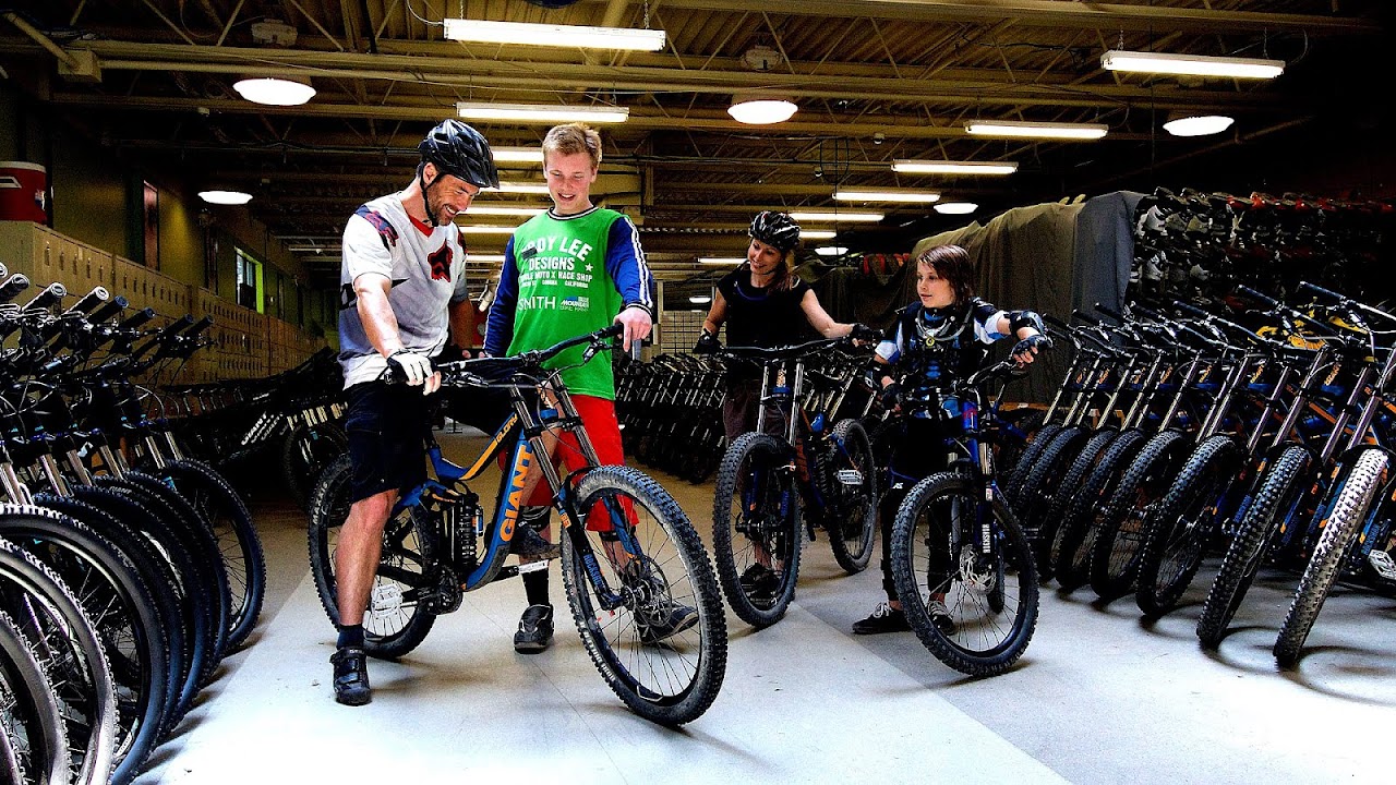 Lift accessed mountain biking Resort