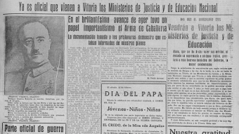 Adoctrinamiento en los colegios y derogación del divorcio: así era el día a día de los ministros franquistas de Vitoria