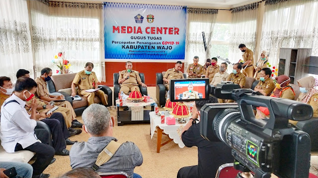 Amran Mahmud, Banjir di Wajo Dalam Tanggap Darurat Bencana