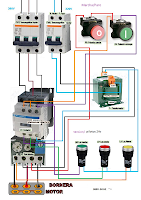 marcha paro bobina contactor 24v con trafo/entrada -220v/salida24v