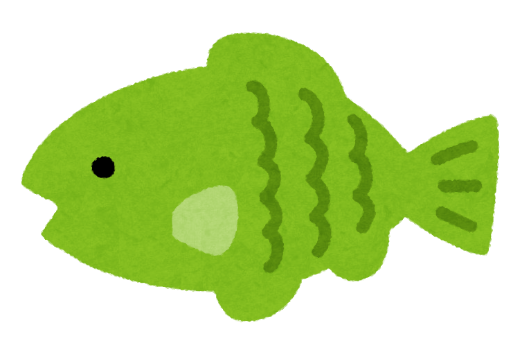 いろいろな色の小魚のイラスト かわいいフリー素材集 いらすとや