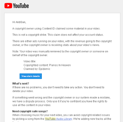 Ini Dia! Penyebab Video Kamu Terkena Copyright Di Youtube - hostze.net