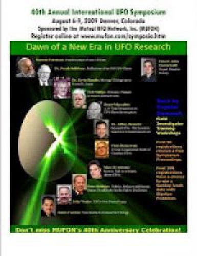 Mufon 2009 Symposium August 6 9 2009 Denver Colorado