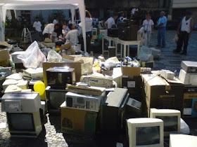 Reciclando lixo eletrônico