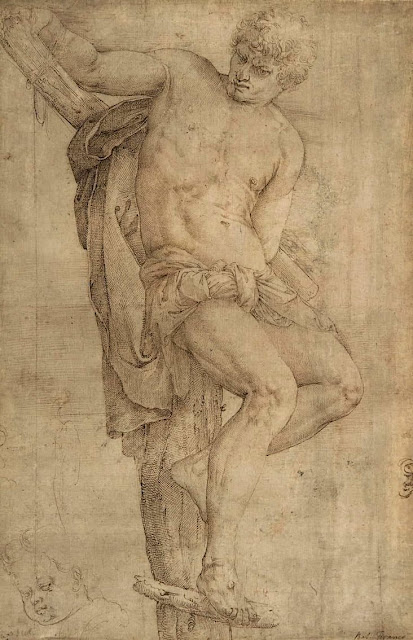 Battista Franco Veneziano dit Il Semolei (1510 -1561), Le mauvais larron, The MET, New York