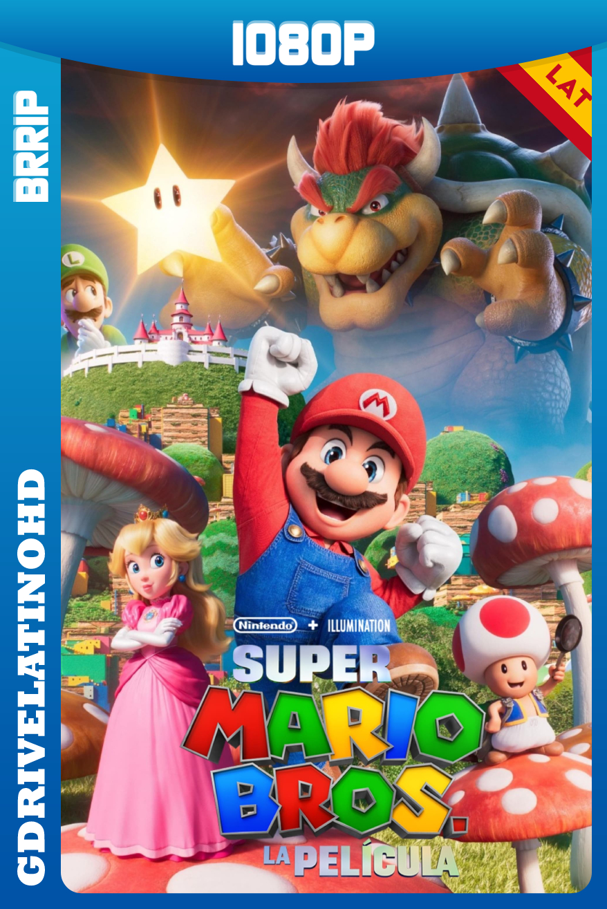 Super Mario Bros. La película (2023) BRRip 1080p Latino-Inglés