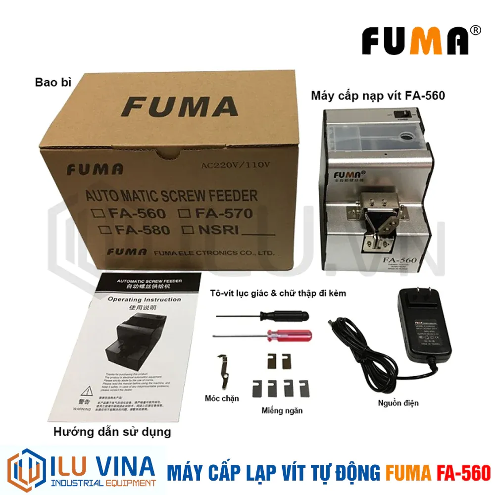 MÁY NẠP CẤP VÍT TỰ ĐỘNG FUMA FA-560 1