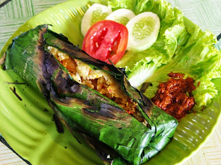 Nasi Bakar Teri Medan