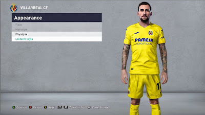 PES 2021 Tattoo Paco Alcacer by JokerTeam