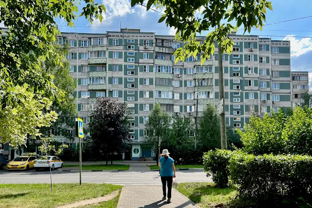 Мытищи, улица Сукромка, жилой дом 1982 года постройки