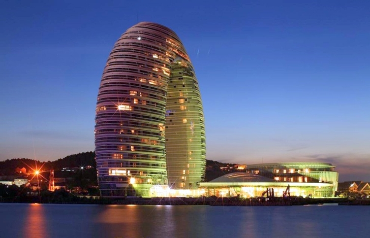 Sheraton Huzhou Hot Spring Resort by MAD Architects