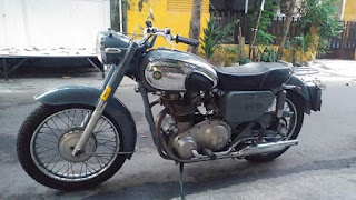 Dijual Motor Antik AJS Harga 200 Juta