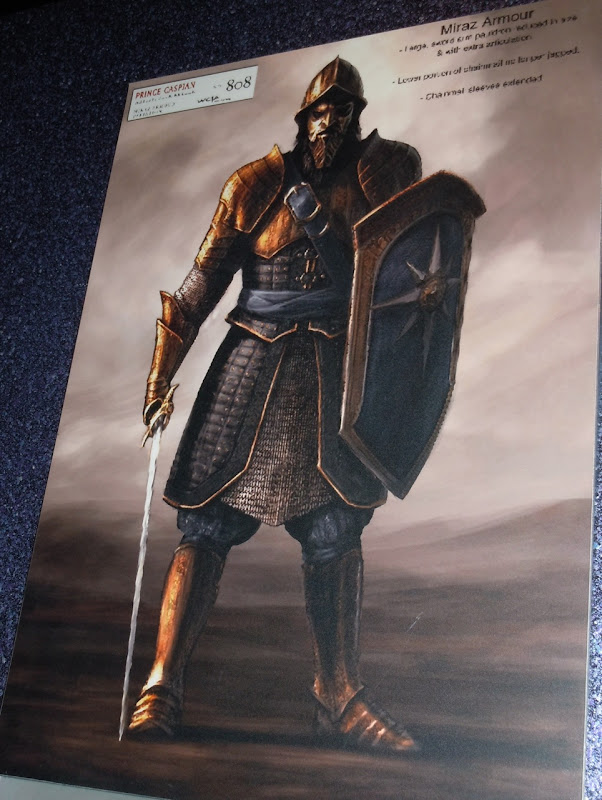 King Miraz Armour concept art