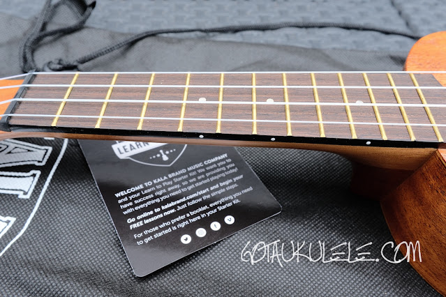 Kala LTP-S Soprano Ukulele neck