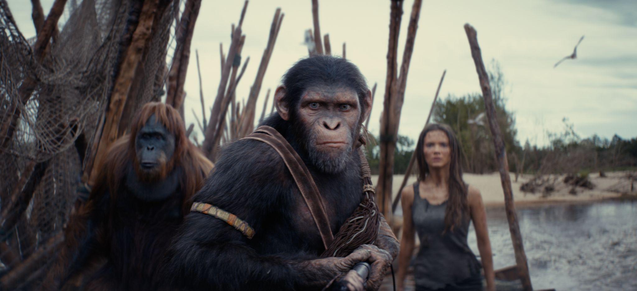 Humans and Apes Collide Again This Week in "KINGDOM OF THE PLANET OF THE APES" in Cinemas on May 8, 2024