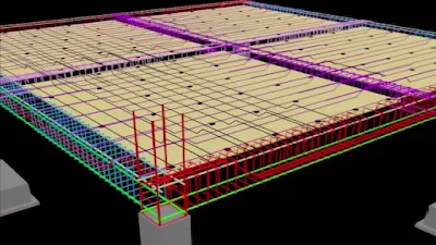 اساسيات تسليح سقف solid slab