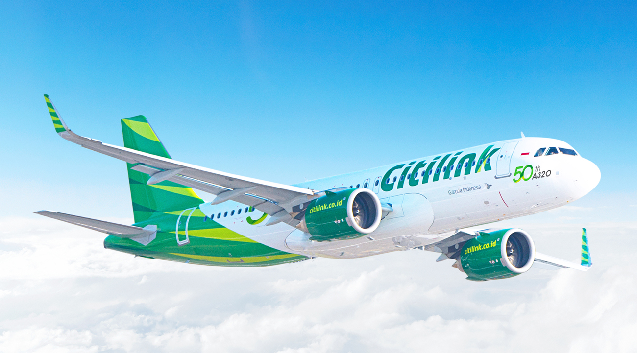 Citilink Low cost Carrier asal Asia Pertama yang Raih 