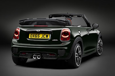 Mini John Cooper Works Convertible (2016) Rear Side