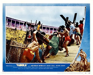 FABIOLA. Lobby Card: 36 x 28 cms. Estados Unidos. FABIOLA. Fabiola. 1949. Italia, Francia. Dirección: Alessandro Blasetti. Reparto: Michèle Morgan, Henri Vidal, Michel Simon, Gino Cervi, Louis Salou, Elisa Cegani, Massimo Girotti, Sergio Tofano, Rina Morelli, Paolo Stoppa, Carlo Ninchi, Gabriele Ferzetti, Franco Interlenghi.