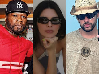 50cent Gets mad for not meeting with Bad Bunny and Kendall Jenner !!!