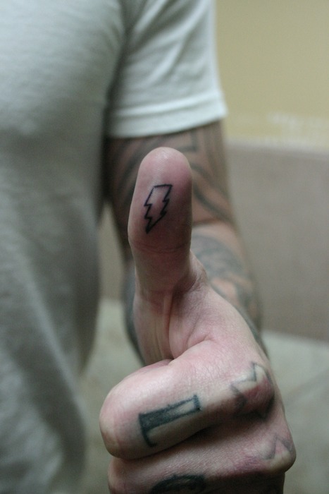 tattoos on hands and fingers. The hands and the fingers are one of the most visible parts of the body and 