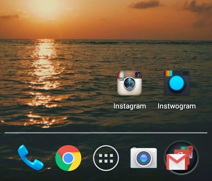 Instagram + Instagram2 Apk Clone di Android (Instwogram ...