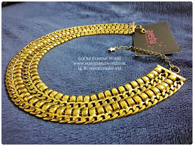 Ayesha Accessories Bold Gold Statement Necklace - Review