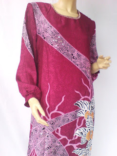 MuhasabahTrading dot com blog Jubah labuh corak  batik  