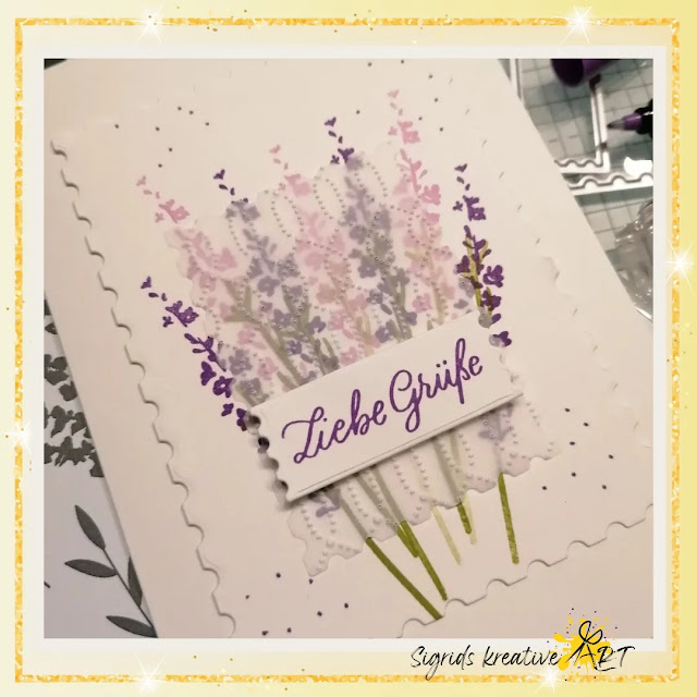 Stampin Up - painted lavender - Karten basteln - Cardmaking