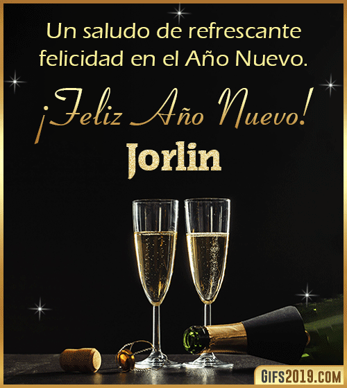 Saludos de año nuevo para jorlin Saludos de año nuevo para jorlin