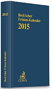 Beck'scher Fristen-Kalender 2015