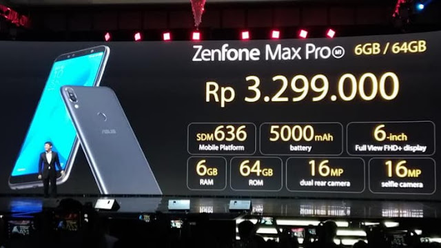 asus zenfone max pro m1 6gb 64gb