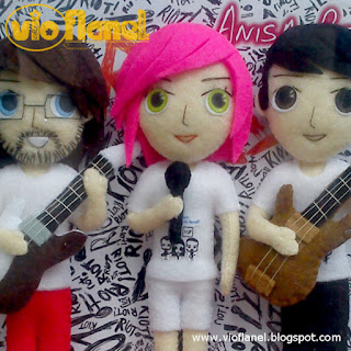 Boneka Flanel Paramore By Request