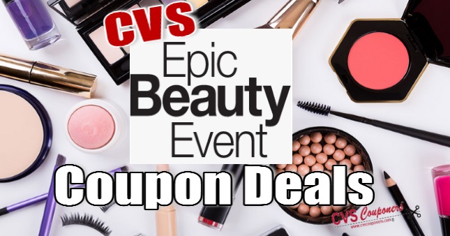 CVS Epic Beauty Event Coupon Deals - 9/15-9/21
