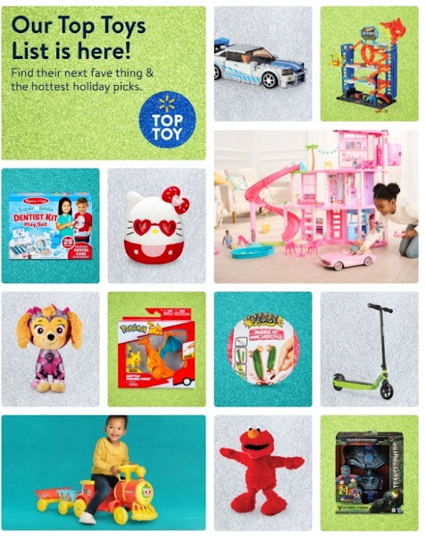 Walmart's Top Toy List is HERE!!