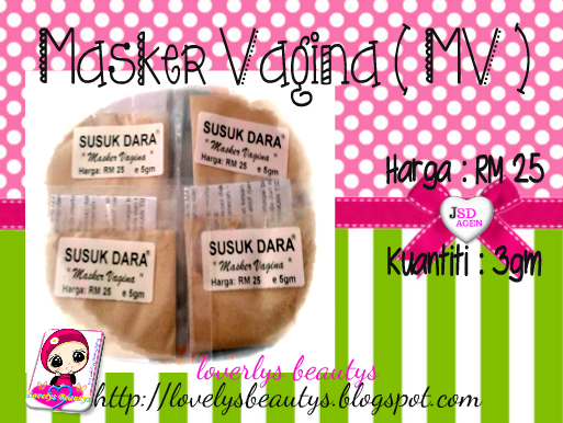 JAMU SUSUK DARA, Masker Vagina JSD, promosi hebat jamu susuk dara