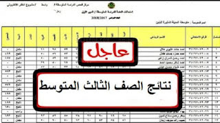 الان نتائج الثالث متوسط 2021 العراق موقع ناجح || الاستعلام عن الأسماء pdf من وزارة التربية العراقية