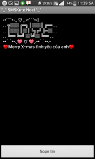 SMS kute giáng sinh 2013 đẹp nhất