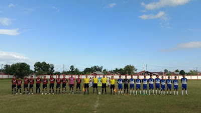Mitra United U-17 Jamu Sulut United U-17 di Lapangan Narato Ratatotok