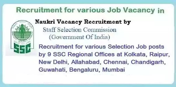 SSC 10th Selection Posts Vacancy Recruitment 2022