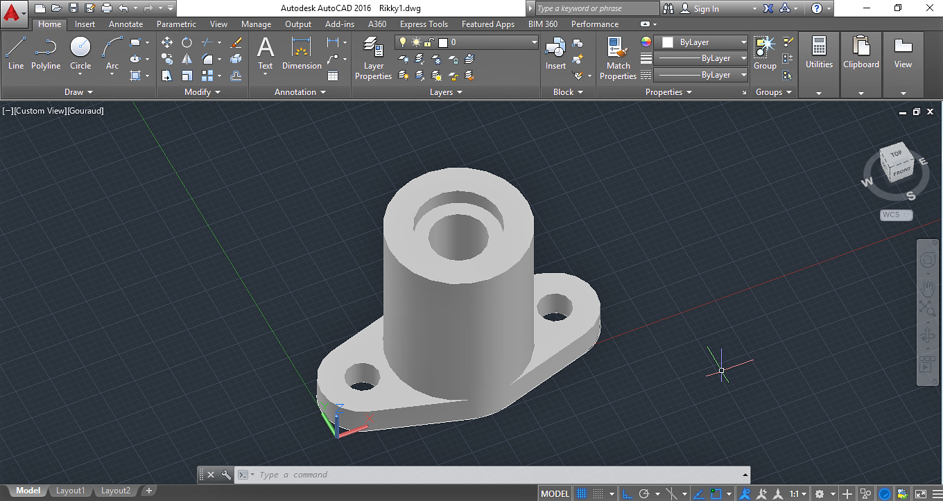 Tutorial Belajar AutoCAD 3 Dimensi Tebaru Lengkap Mesin CAD