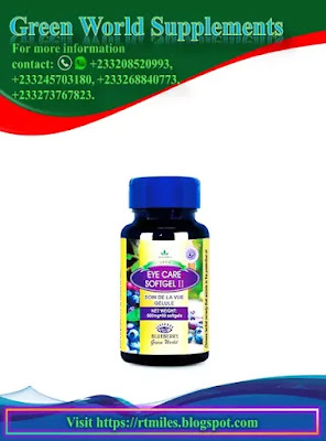 Green World Blueberry Eye Care Softgel II protects the eyes and prevents cataracts