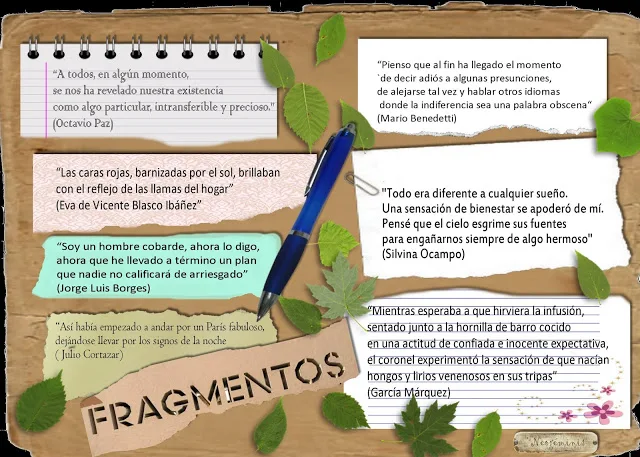 Imagen de fragmentos literarios para reto juevero