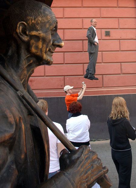 Johan Lorbeer - a German street performer